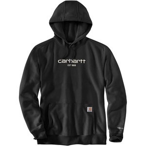 Carhartt Men’s 106655 Force® Relaxed Fit Lightweight Logo Graphic Sweat(Black Closeout)