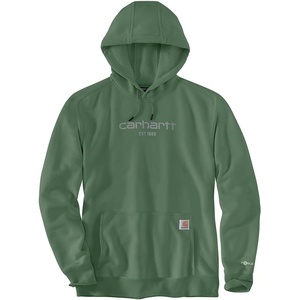 Carhartt Men’s 106655 Force® Relaxed Fit Lightweight Logo Graphic Sweat(Frosted Balsam)