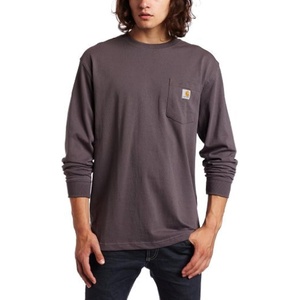 Carhartt Men’s Dearborn Loose LS T-Shirt(Charcoal)