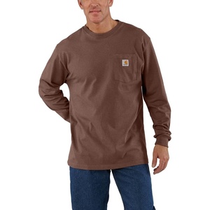 Carhartt Men’s Dearborn Loose LS T-Shirt(Mocha Heather)