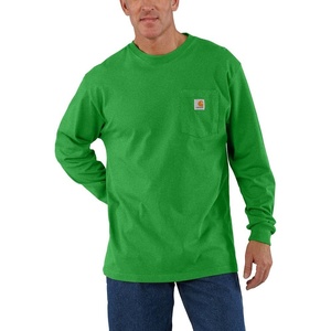 Carhartt Men’s Dearborn Loose LS T-Shirt(Olive Green Heather)