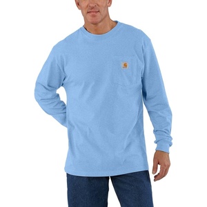 Carhartt Men’s Dearborn Loose LS T-Shirt(Skystone Heather)