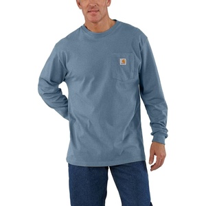 Carhartt Men’s Dearborn Loose LS T-Shirt(Thundercloud Heather)
