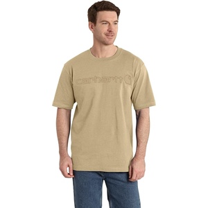 Carhartt Men’s Dearborn Loose Logo T-Shirt(Beach Heather)
