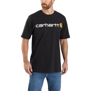 Carhartt Men’s Dearborn Loose Logo T-Shirt(Black)