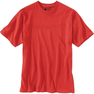 Carhartt Men’s Dearborn Loose Logo T-Shirt(Roasted Tomato)