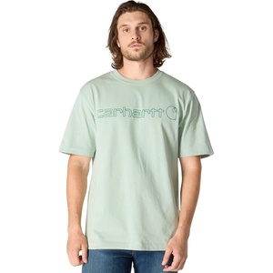 Carhartt Men’s Dearborn Loose Logo T-Shirt(Seabrook)