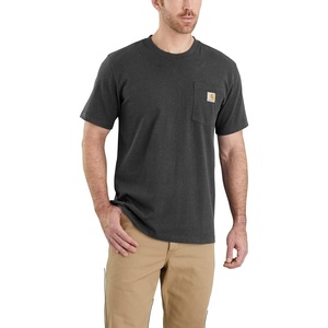 Carhartt Men’s Dearborn Relaxed Pocket T-Shirt(Carbon Heather)