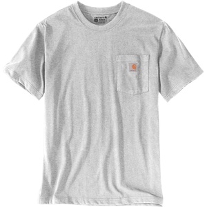 Carhartt Men’s Dearborn Relaxed Pocket T-Shirt(Heather Gray)