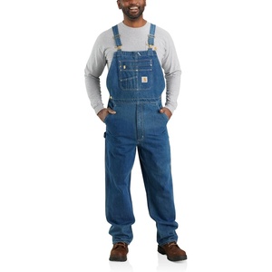 Carhartt Men’s Denim Bib Overall(Darkstone)