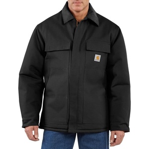 Carhartt Men’s Firm Duck Traditional Coat(Black)