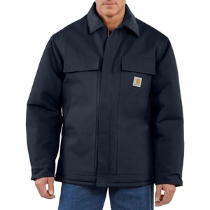 Carhartt Men’s Firm Duck Traditional Coat(Dark Navy)