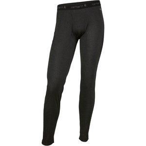 Carhartt Men’s Force Midweight Stretch Base Layer Pant(Black Heather)