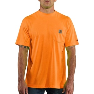 Carhartt Men’s Force Relaxed Color Enhanced T-Shirt(Brite Orange)