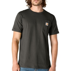 Carhartt Men’s Force Relaxed Fit Midweight Short-Sleeve Pocket T-Shirt(Peat)