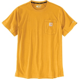 Carhartt Men’s Force Relaxed Fit Midweight Short-Sleeve Pocket T-Shirt(Ray Flower)