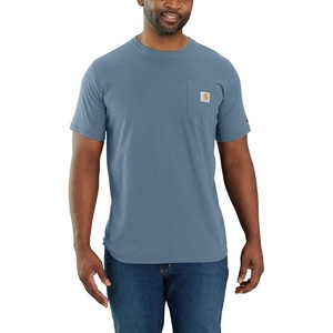Carhartt Men’s Force Relaxed Fit Midweight Short-Sleeve Pocket T-Shirt(Thundercloud)