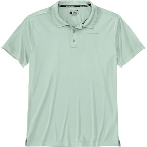 Carhartt Men’s Force Sun Defender Relaxed Fit Lightweight Short-Sleeve Polo(Big Sky)