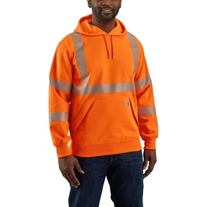 Carhartt Men’s HV Class 3 Sweatshirt(Brite Orange)