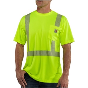 Carhartt Men’s HV Force Relaxed Class 2 T-Shirt(Brite Lime)