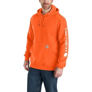 Carhartt Men’s Iconic K288 Logo Sweatshirt(Brite Orange)
