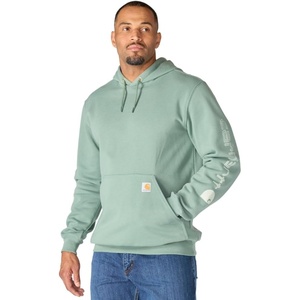 Carhartt Men’s Iconic K288 Logo Sweatshirt(Green Slate)