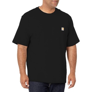 Carhartt Men’s Iconic K87 Pocket T-Shirt(Black)