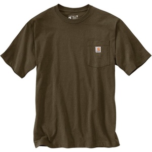 Carhartt Men’s Iconic K87 Pocket T-Shirt(Burnished Logs Heather)