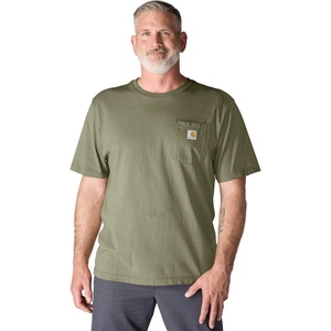 Carhartt Men’s Iconic K87 Pocket T-Shirt(Dusty Olive)