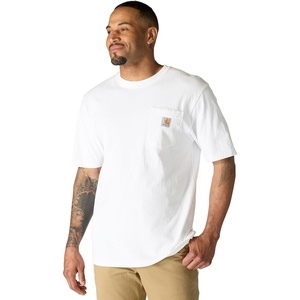 Carhartt Men’s Iconic K87 Pocket T-Shirt(White)