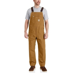 Carhartt Men’s Iconic R01 Duck Bib Overall(Carhartt Brown)