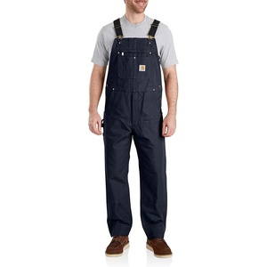 Carhartt Men’s Iconic R01 Duck Bib Overall(Navy)