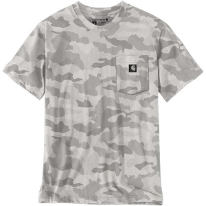 Carhartt Men’s Irvine Relaxed Camo T-Shirt(Fossil Tan Camo)