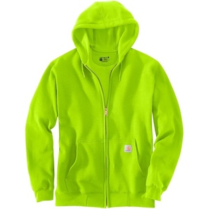 Carhartt Men’s Marquette Full-Zip Sweatshirt(Brite Lime)
