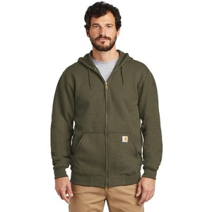 Carhartt Men’s Marquette Full-Zip Sweatshirt(Moss)