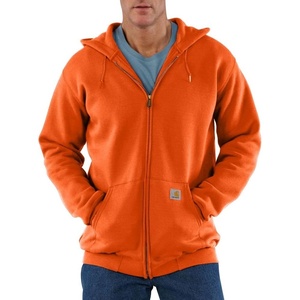 Carhartt Men’s Marquette Full-Zip Sweatshirt(Orange)
