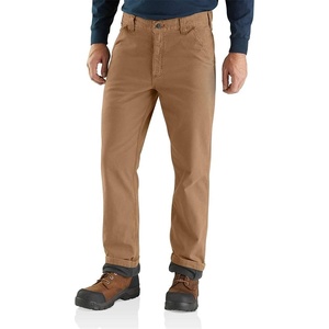Carhartt Men’s Relaxed Straight Rigby Lined Dungaree(Dark Khaki)