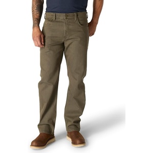 Carhartt Men’s Relaxed Straight Rugged Flex Dyed Jean(Moss)