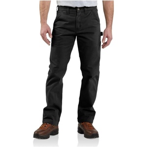 Carhartt Men’s Relaxed Straight Twill Dungaree(Black)