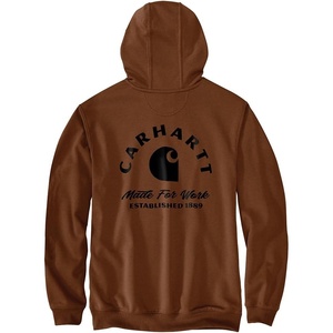 Carhartt Men’s Sawyer Work Sweatshirt(Red Duck Heather)