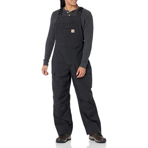 Carhartt Men’s Shoreline Bib Overall(Black)
