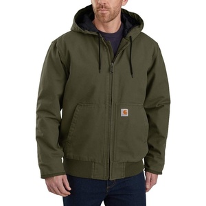 Carhartt Men’s Washed Duck Active Jac(Moss)