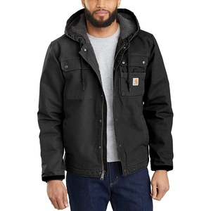Carhartt Men’s Washed Duck Bartlett Jacket(Black)