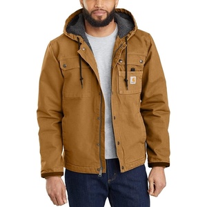 Carhartt Men’s Washed Duck Bartlett Jacket(Carhartt Brown)
