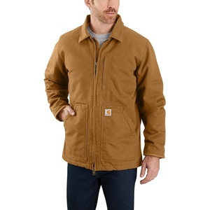 Carhartt Men’s Washed Duck Ridge Coat(Carhartt Brown)