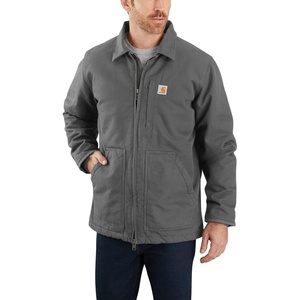 Carhartt Men’s Washed Duck Ridge Coat(Gravel)
