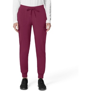 Carhartt Scrubs C53110 Women’s Force® Cross-Flex Modern Fit Cargo Jogge(Wine)