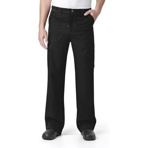 Carhartt Scrubs C54108 Men’s Classic Fit Ripstop Boot Cut 8-Pocket Cargo Pant(Black)