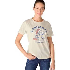 Carhartt Women’s Irvine Relaxed Nettie T-Shirt(Eggshell)