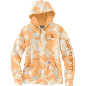 Carhartt Women’s Marquette Printed Sweatshirt(Coral Reef Watercolor Camo)